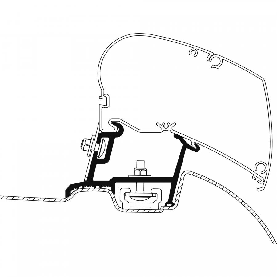 Artikelbild 1 des Artikels “Adapter für MB Sprinter ab Bj. 2006/04 für TO Serie 6 und 9 “